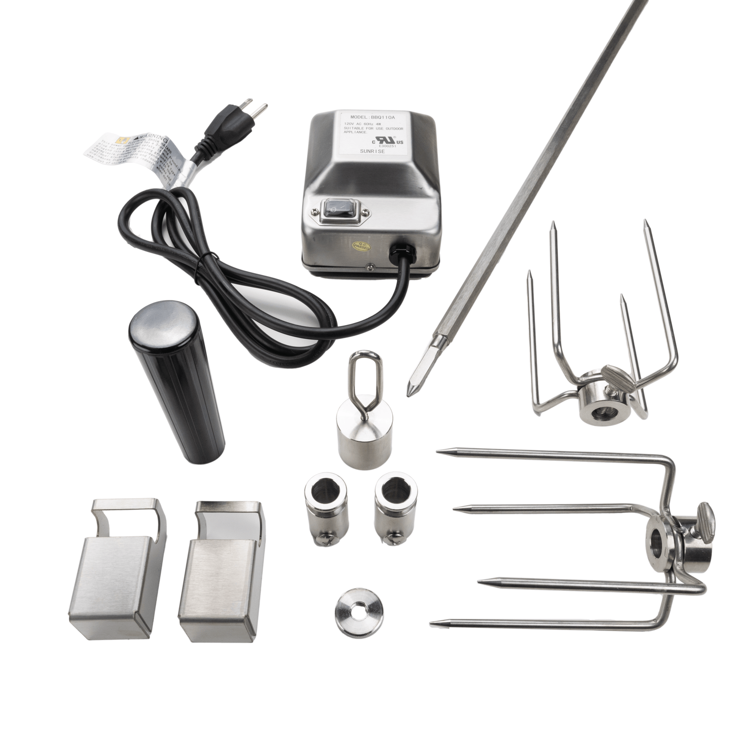 Coyote C3ROT36 Rotisserie Kit For 36" Gas Grills