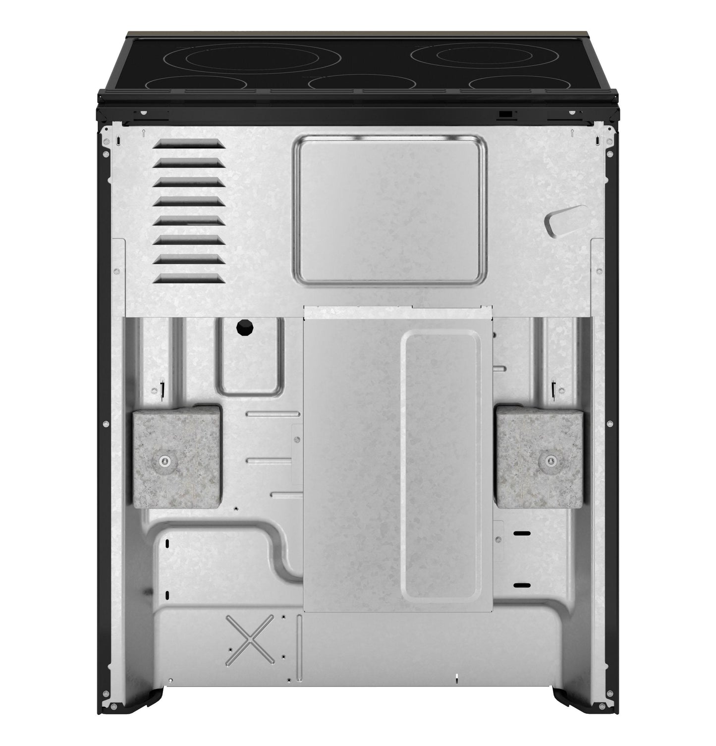 Ge Appliances GRS600AVES Ge® 30" Slide-In Electric Convection Range With No Preheat Air Fry And Easywash™ Oven Tray