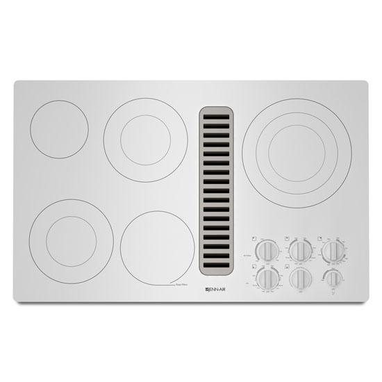 Jennair JED3536WF Jenn-Air® Electric Radiant Downdraft Cooktop, 36" - White