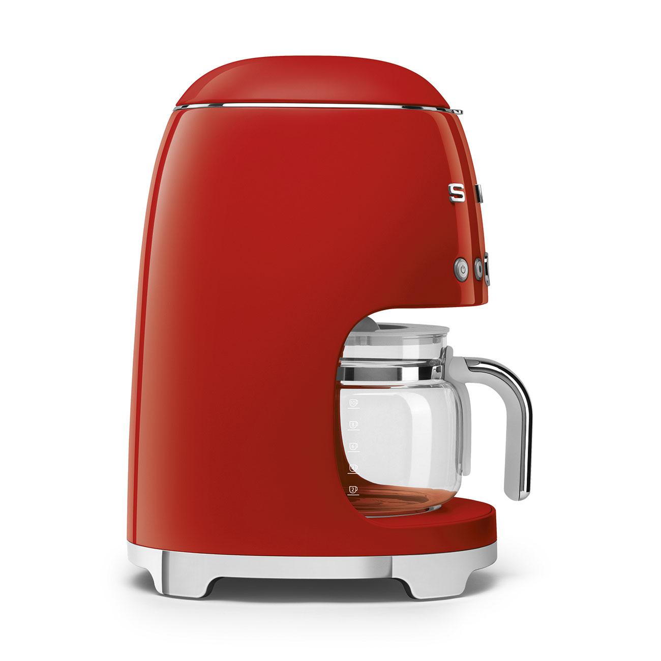 Smeg DCF02RDUS Drip-Filter Coffee Machine Red Dcf02Rdus