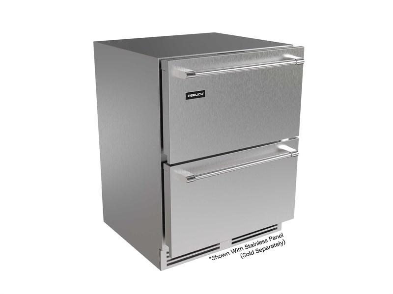 Perlick G5RD24SA G5 Ada - 24" Refrigerator, Drawers - Indoor/Outdoor Rated
