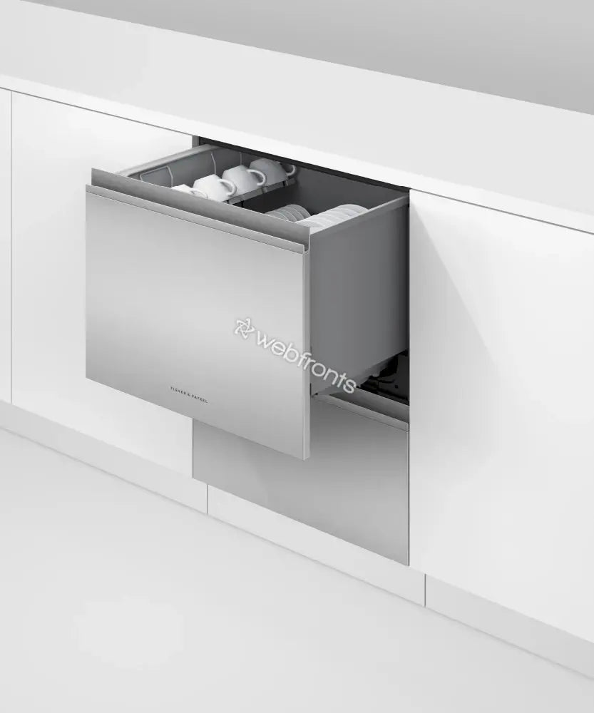 Fisher & Paykel DD24DT2NX9 Built-Under Double Dishdrawer&#8482; Dishwasher, Tall, Sanitize
