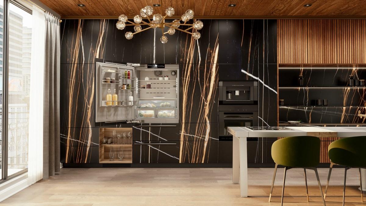 Liebherr HC2091G Combined Refrigerator-Freezer With Nofrost For Integrated Use