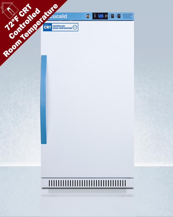 Summit ARS32PVBIADACRT 2.83 Cu.Ft. Upright Controlled Room Temperature Cabinet, Ada Height