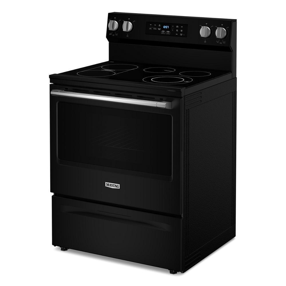 Maytag MFES6030RB 30-Inch Wide Electric Range With No Preheat Air Fry And Air Baking - 5.3 Cu. Ft.