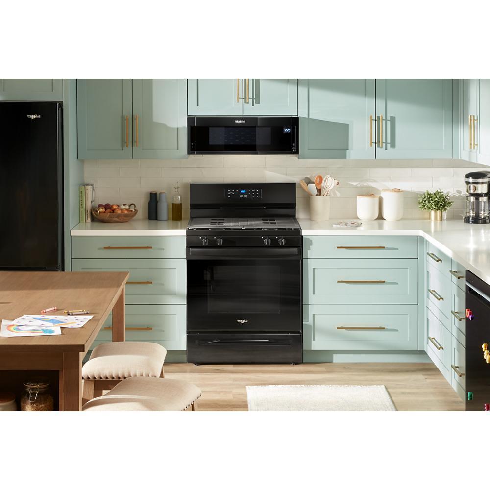 Whirlpool WFGS3530RB 30-Inch Self Clean Gas Range With No Preheat Mode