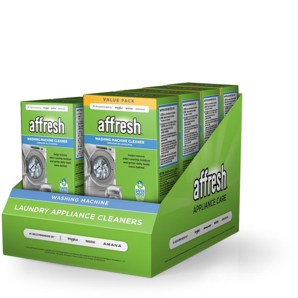 Jennair AFFCTLDRY Display: 8 Ct. Assorted Affresh Appliance Cleaners In Full Color Printed Countertop Display