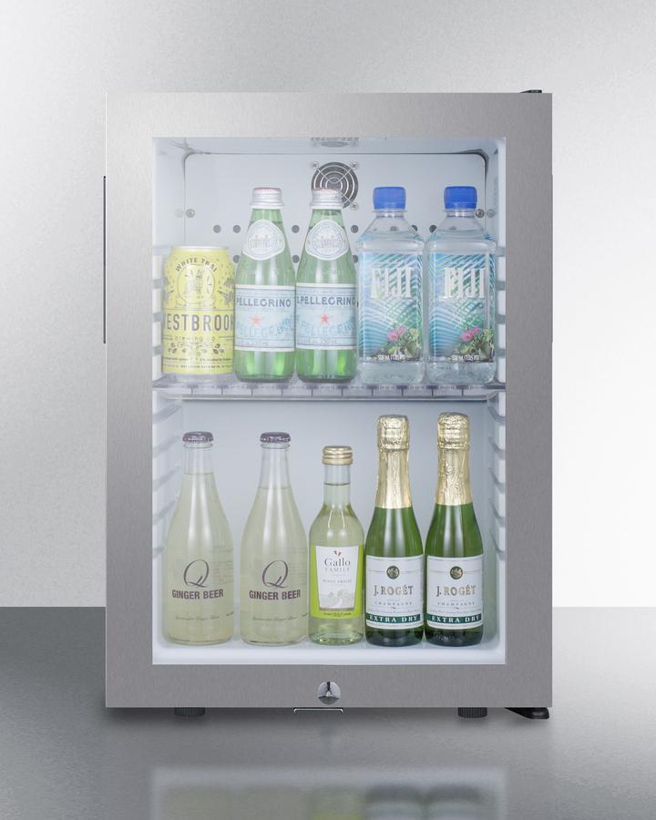 Summit MB27GLSSLHD 16" Wide Compact Minibar