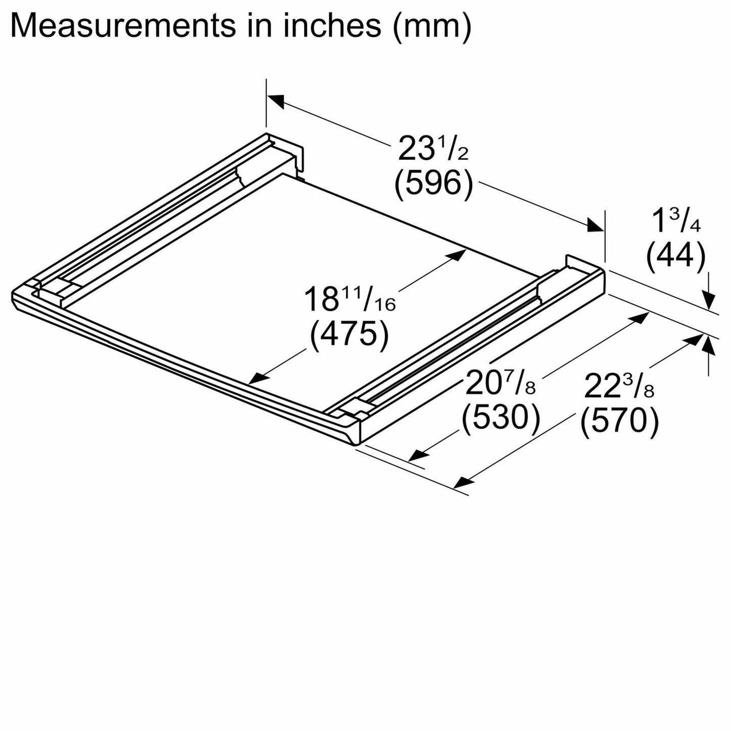 Bosch WTZ2750XUC Laundry Accessory Wtz2750Xuc