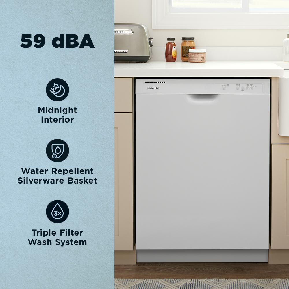 Amana ADFS2524RW Amana® Dishwasher With Midnight Interior