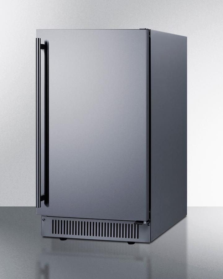 Summit BIM182OSADA 18" Wide Outdoor Clear Icemaker, Ada Compliant