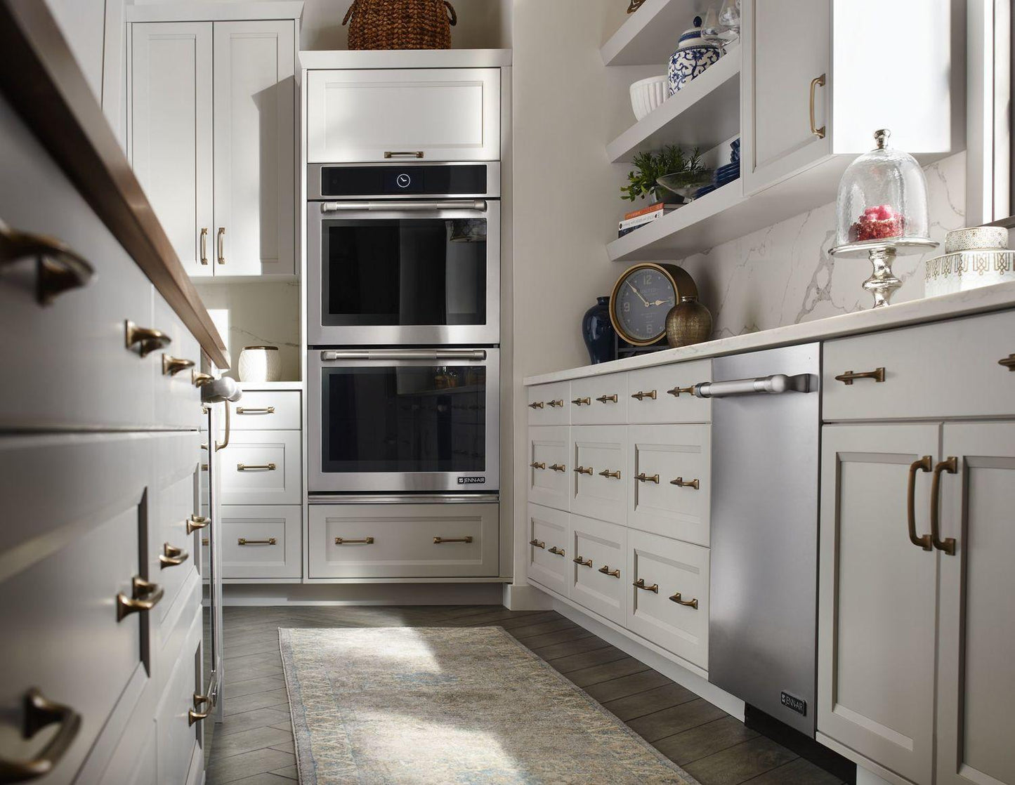 Jennair JUG24FLERS Euro-Style 24" Under Counter Refrigerator Stainless Steel