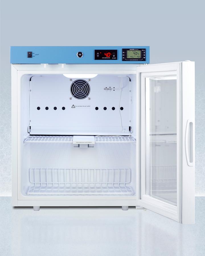 Summit ACR22GNSF456 19" Wide Compact Healthcare Refrigerator, Certified To Nsf/Ansi 456 Vaccine Storage Standard