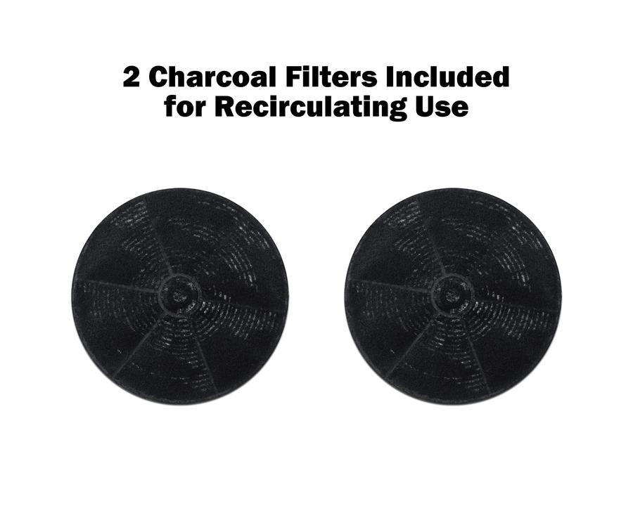 Summit SEH1524SSADA 24" Wide Wall-Mounted Range Hood, Ada-Compliant