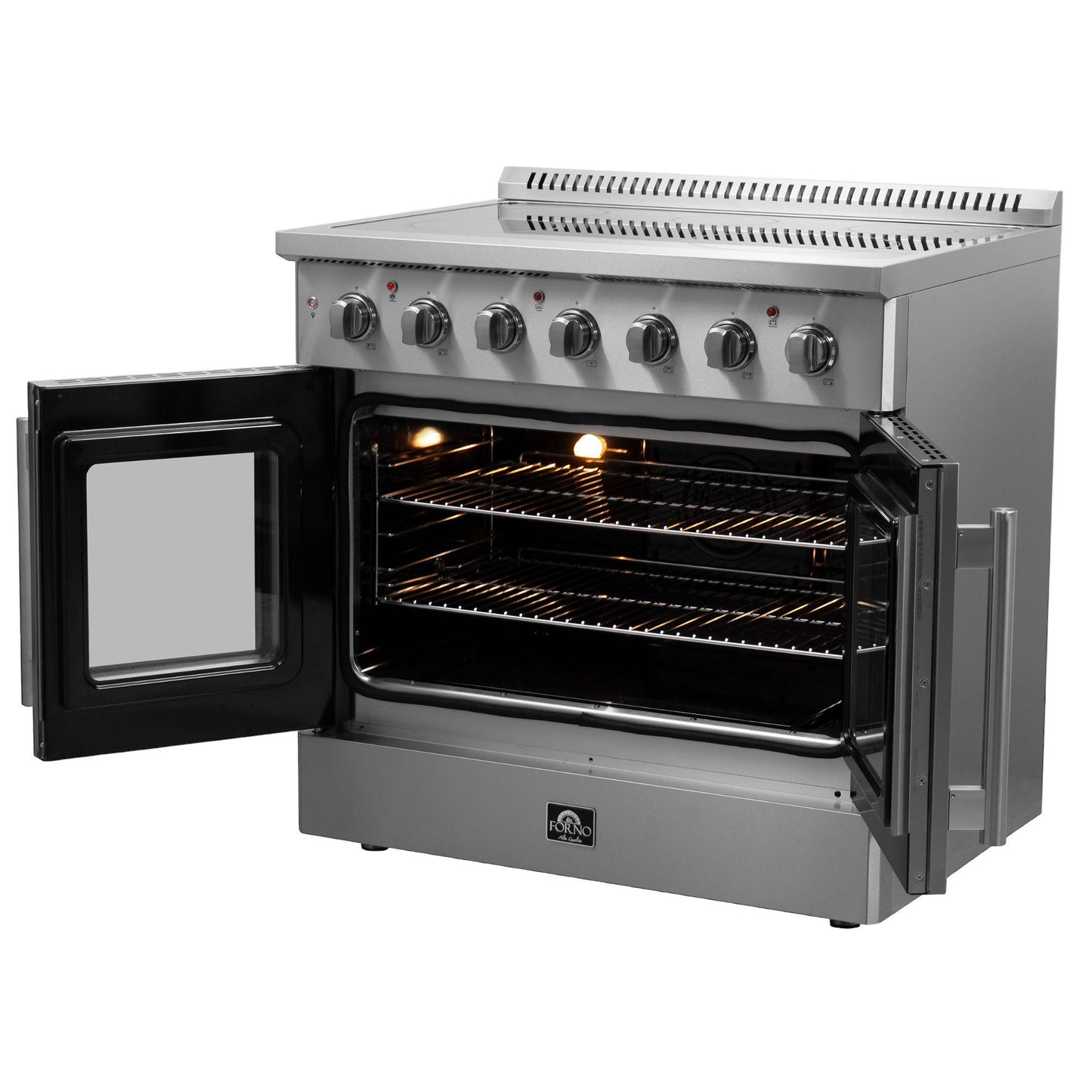 Forno FFSEL691736 Forno Galiano 36" Freestanding French Door Electric Range