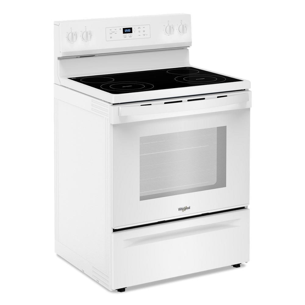 Whirlpool WFES3530RW 30-Inch Electric Range With Steam Clean