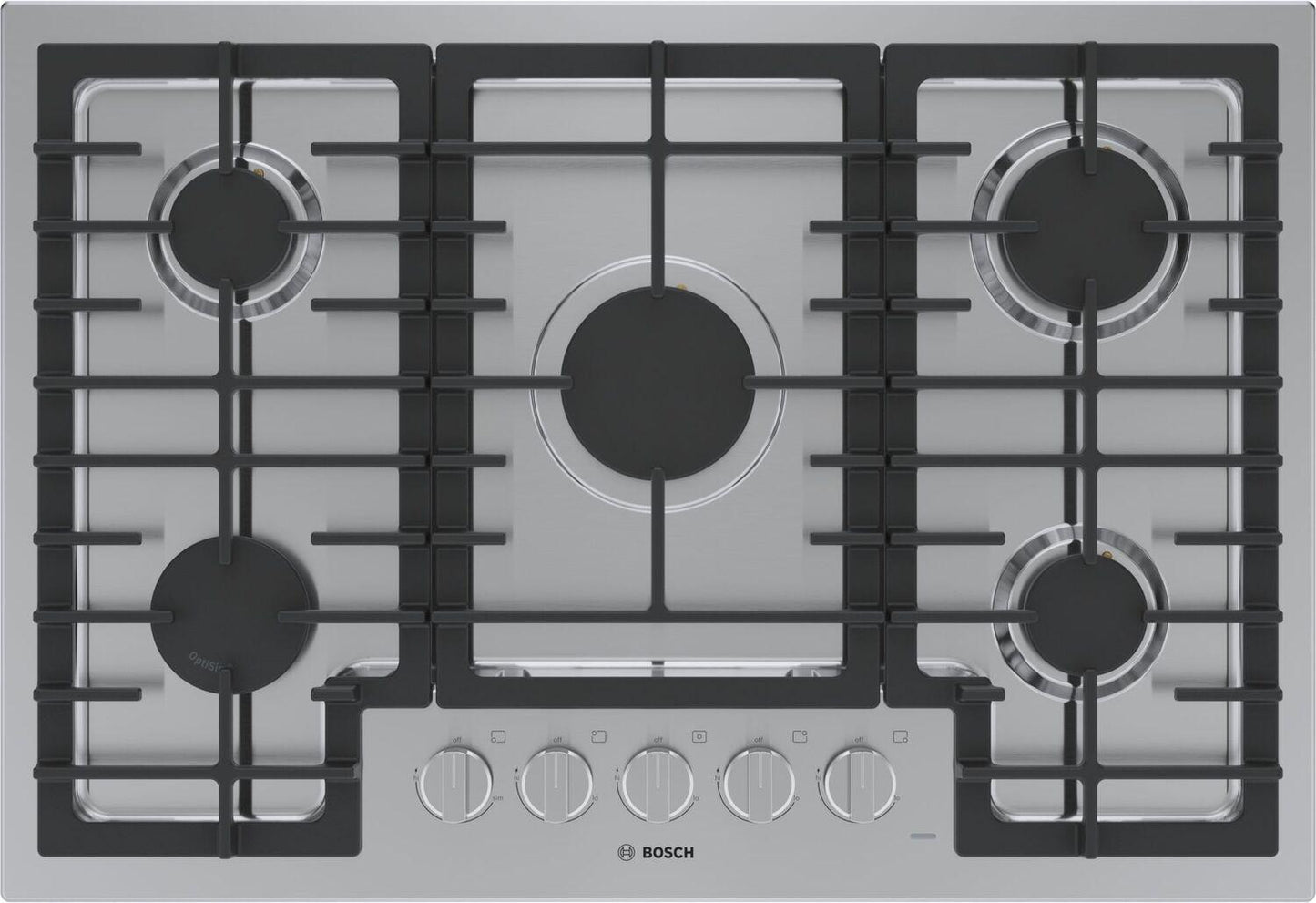 Bosch NGM5059UC 500 Series Gas Cooktop 30" Stainless Steel Ngm5059Uc