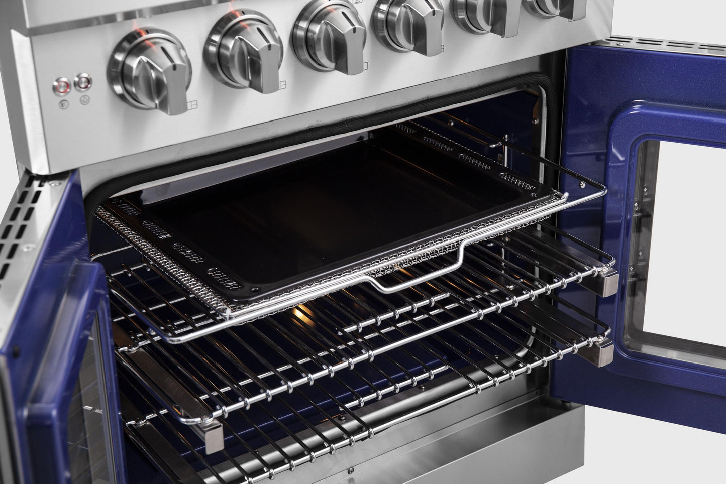 Forno FFSGS643930 Forno Massimo 30" Freestanding French Door Gas Convection Range