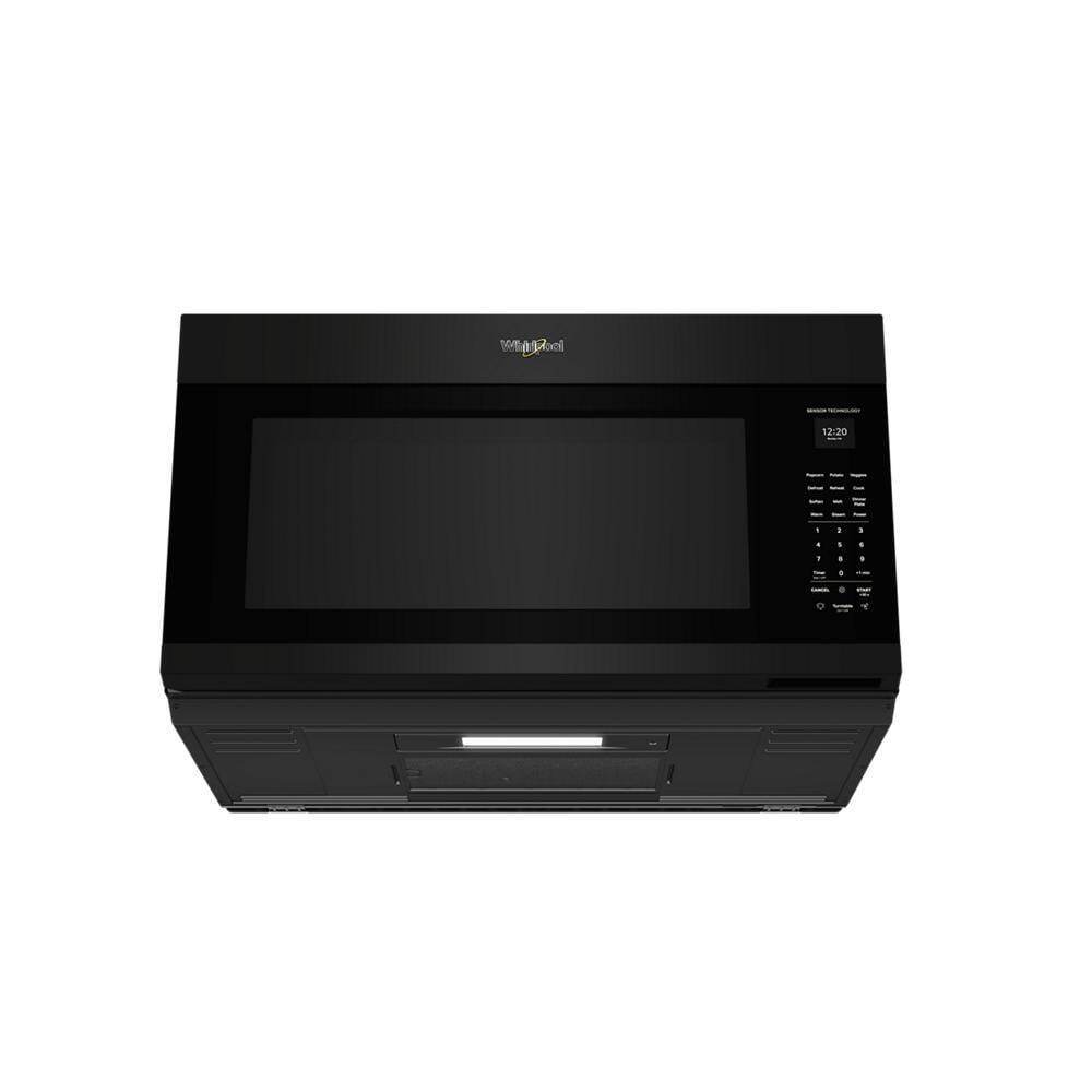 Whirlpool WMMS5630TB 2.1 Cu. Ft. Microwave Hood With Sensor Cooking And Accupop™