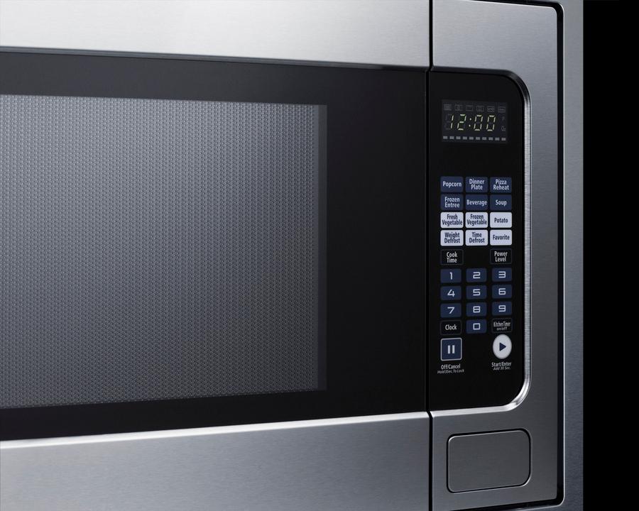 Summit SMBI27TK27 27" Wide Built-In Microwave (Trim Kit Included)