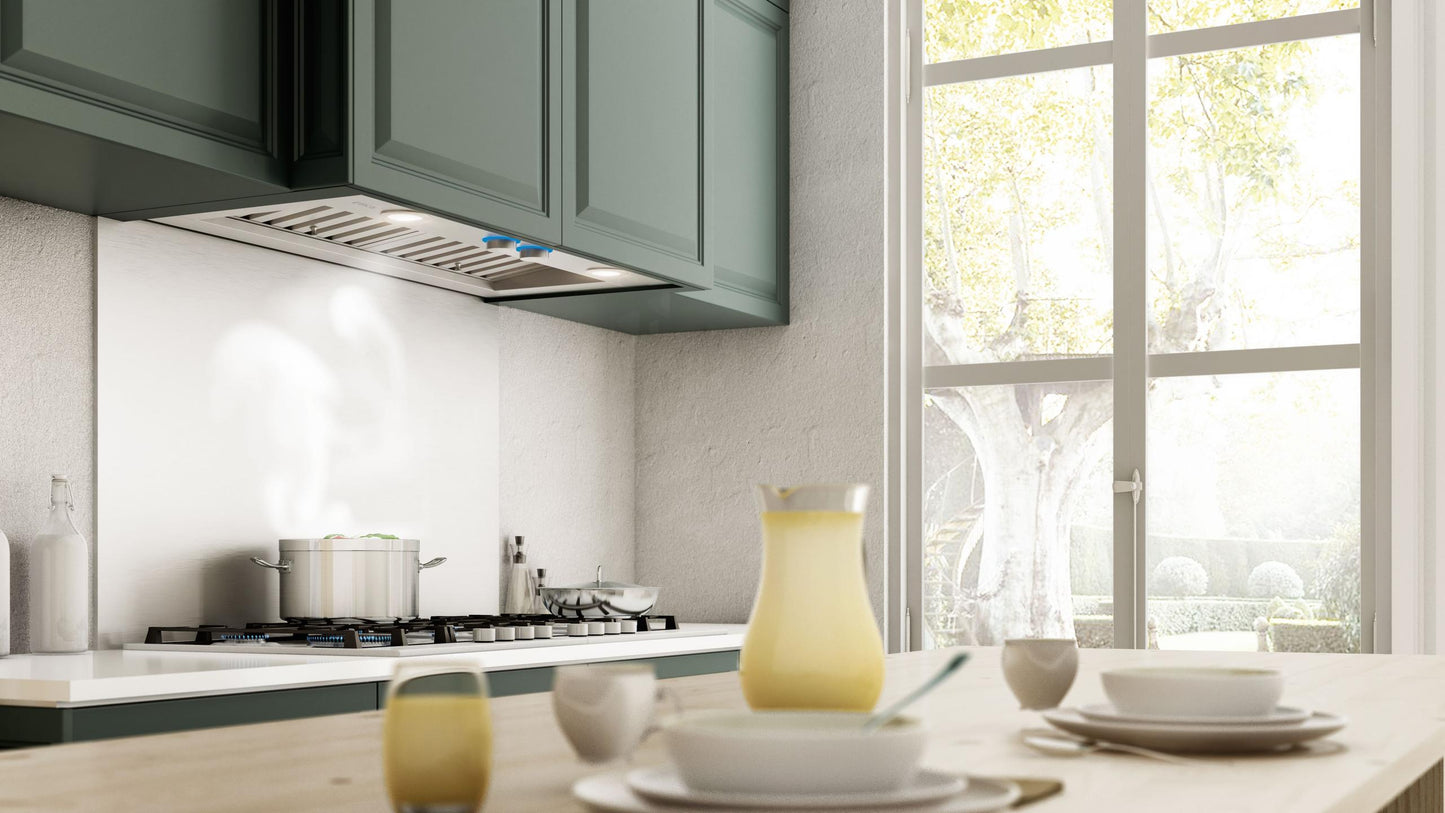 Elica ETR140SS Trento Insert Range Hood 40 1/2 Wide - 1200Cfm
