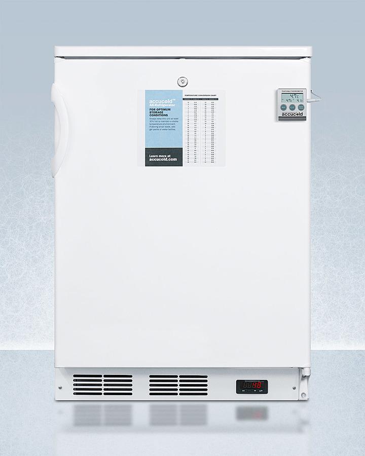 Summit FF6LWBI7PLUS2 24" Wide Built-In All-Refrigerator, Ada Compliant