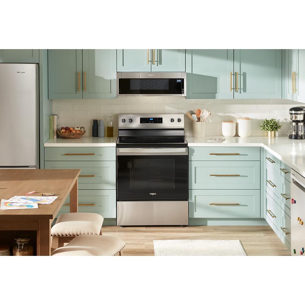 Whirlpool WFES3030RS 30-Inch Electric Range With No Preheat Mode