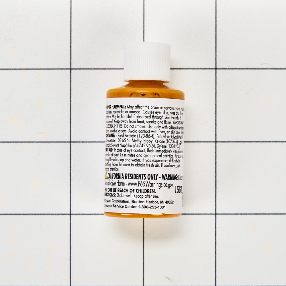 Jennair W11397568YP Appliance Touchup Paint Bottle, Yellow Pepper