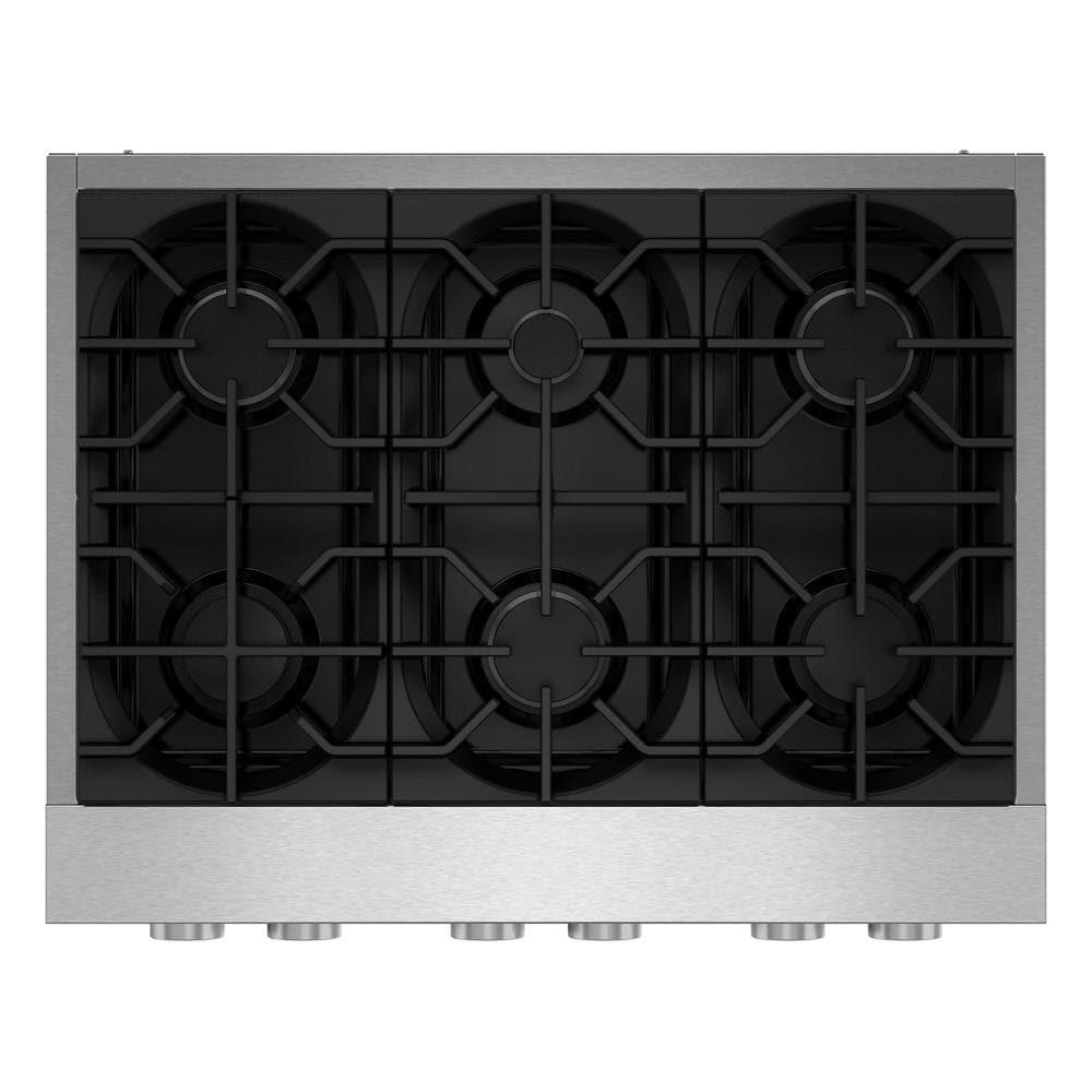 Kitchenaid KCGK936TSS Kitchenaid® 36-Inch 6-Burner Gas Commercial-Style Rangetop