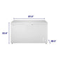 Element Appliance ECF15MDCW Element 14.7 Cu. Ft. Chest Freezer - White (Ecf15Mdcw)