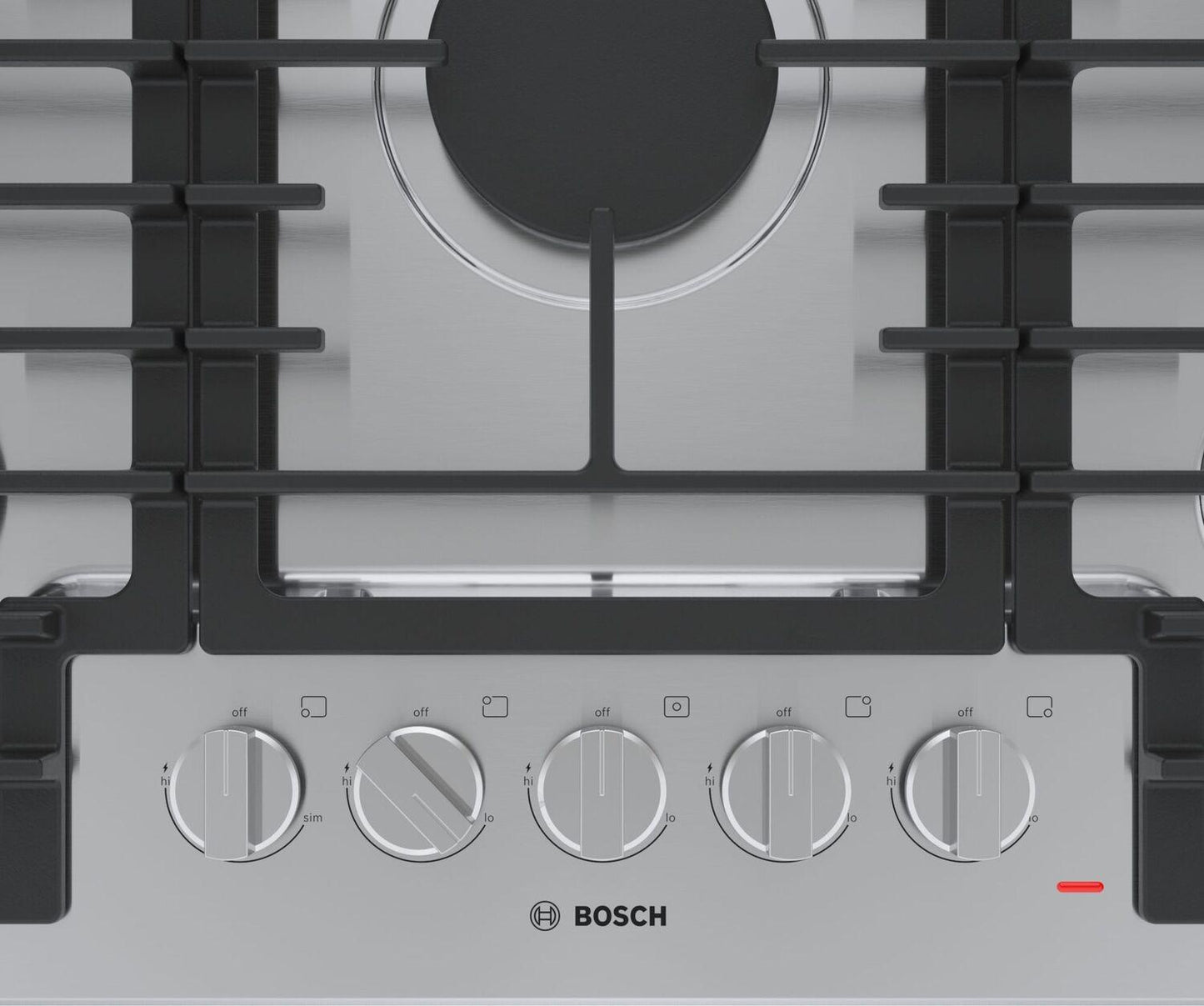 Bosch NGM5059UC 500 Series Gas Cooktop 30" Stainless Steel Ngm5059Uc