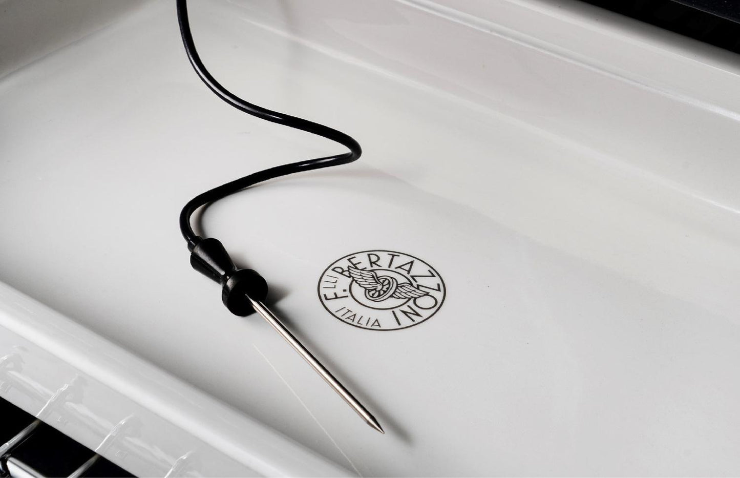 Bertazzoni HER366BCFGMXG 36 Inch All Gas Range, 6 Brass Burners And Cast Iron Griddle - Gold Accents Stainless Steel/Gold