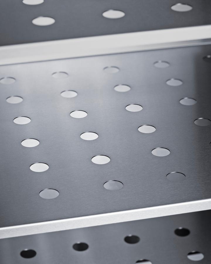 Summit SCF475 24" Wide Commercial Display Freezer