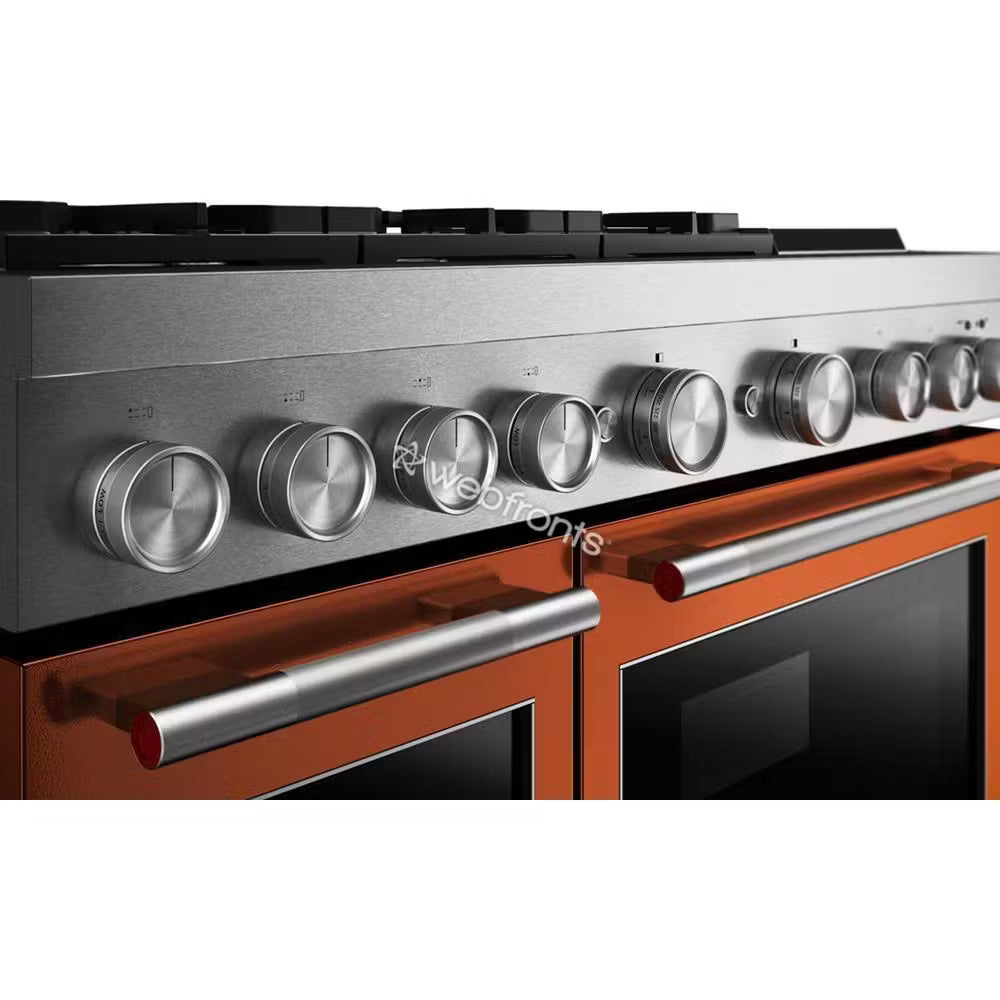 Kitchenaid KFDD948SSC 48-Inch 6 Burner Commercial-Style Dual Fuel Range With Griddle