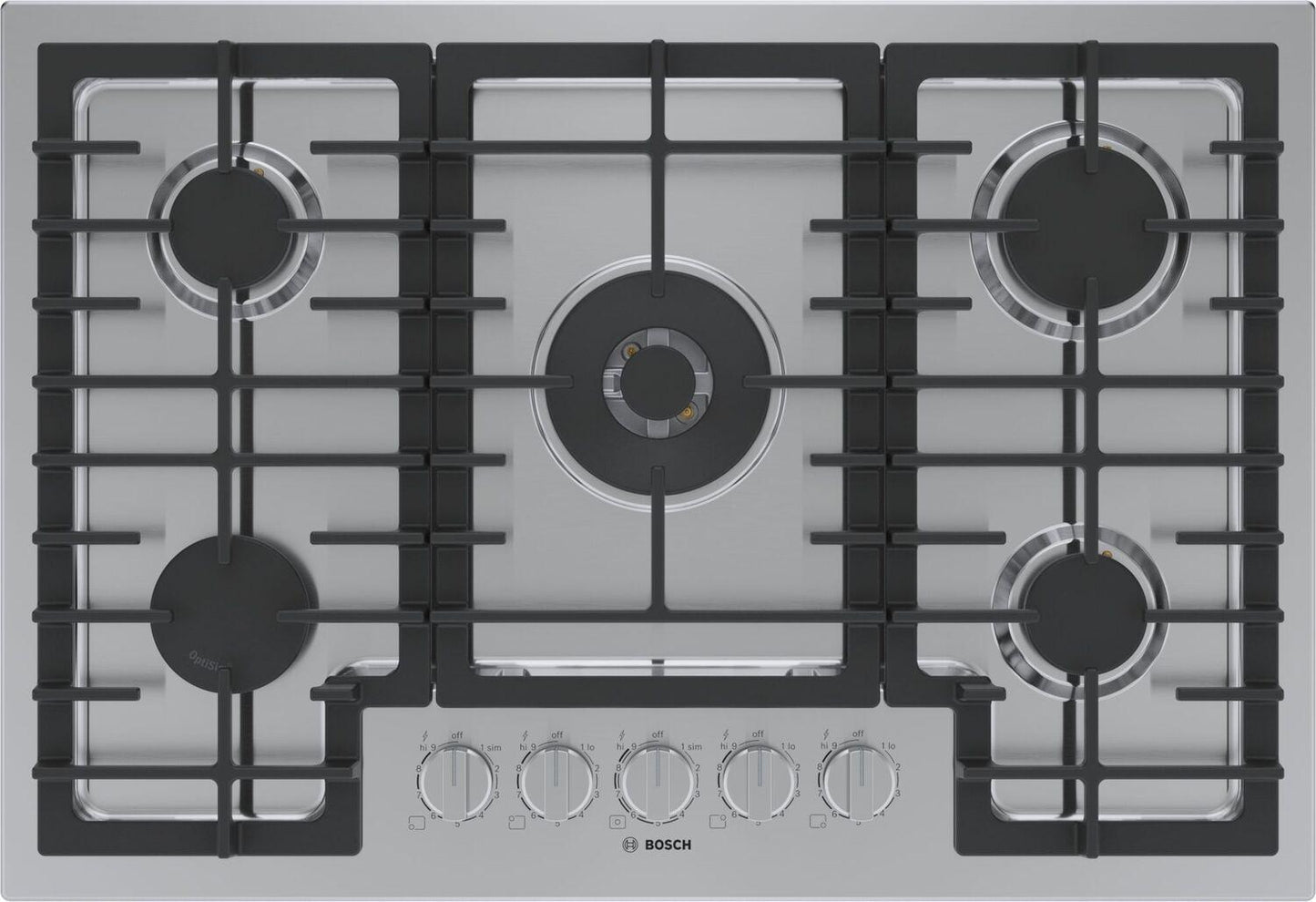 Bosch NGM8059UC 800 Series Gas Cooktop 30" Stainless Steel Ngm8059Uc
