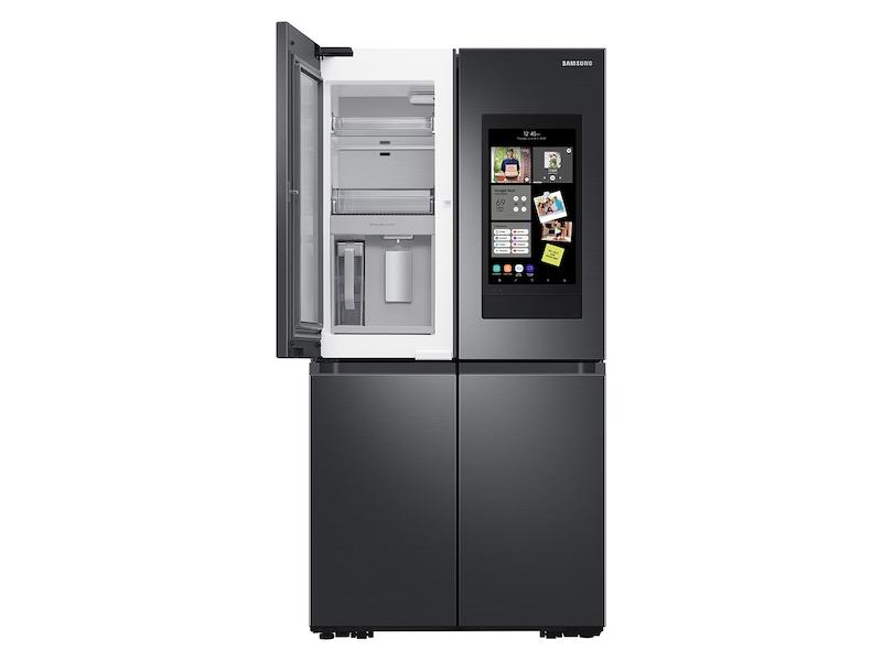 Samsung RF23A9771SGAA 23 Cu. Ft. Smart Counter Depth 4-Door Flex&#8482; Refrigerator With Family Hub&#8482; And Beverage Center In Black Stainless Steel