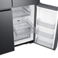 Samsung RF23A9771SGAA 23 Cu. Ft. Smart Counter Depth 4-Door Flex™ Refrigerator With Family Hub™ And Beverage Center In Black Stainless Steel