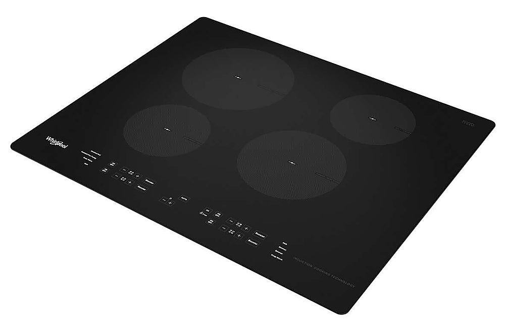 Whirlpool WCI55US4JB 24-Inch Small Space Induction Cooktop With Assisted Cooking Features
