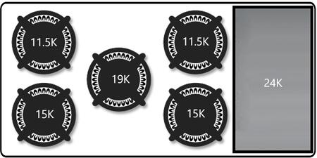 Fisher & Paykel CPV2485GDLN Gas Rangetop, 48", Griddle, Lpg