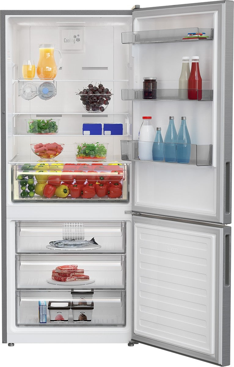 Blomberg Appliances BRFB1532SS New 27In Bottom Mount Refrigerator Ss 67 3/4In H