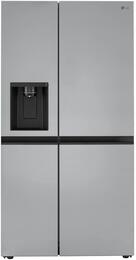 Lg LRSXC2306S 23 Cu. Ft. Side-By-Side Counter-Depth Refrigerator With Smooth Touch Dispenser