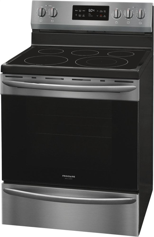 Frigidaire GCRE3038AD Frigidaire Gallery 30'' Freestanding Electric Range With Steam Clean