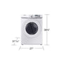 Samsung DVG51CG8000W 7.5 Cu. Ft. Smart Gas Dryer With Sensor Dry In White