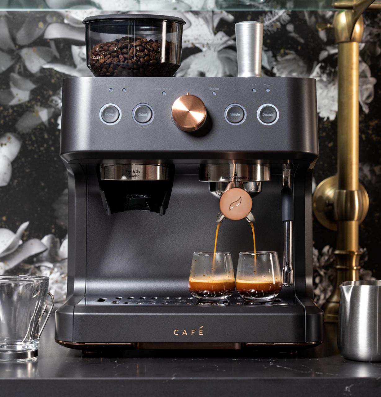 Cafe C7CESAS3RD3 Café&#8482; Bellissimo Semi Automatic Espresso Machine + Frother
