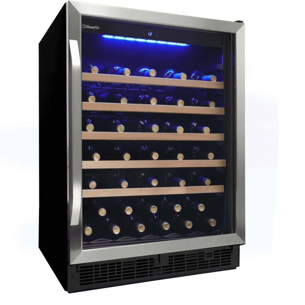 Silhouette SWC057D1BSS Stilton 24" Single Zone Wine Cellar