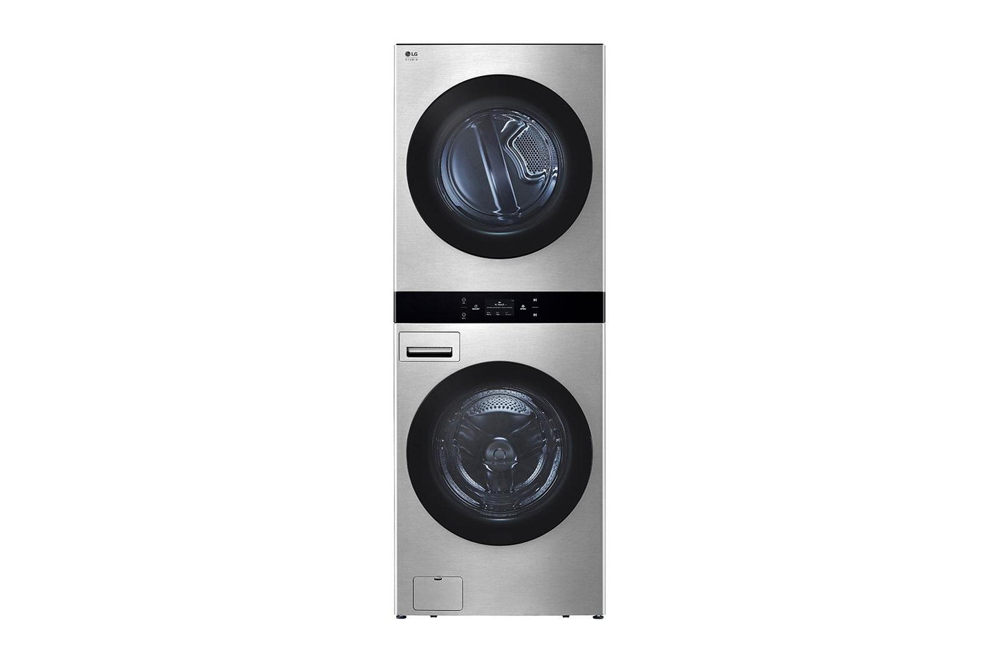 Lg SWWG50N3 Lg Studio Washtower&#8482; Smart Front Load 5.0 Cu. Ft. Washer And 7.4 Cu. Ft. Gas Dryer With Center Control&#8482;