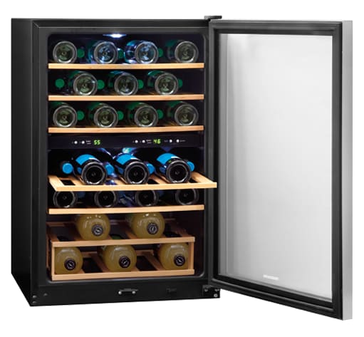 Frigidaire FFWC3822QS Frigidaire 38 Bottle Two-Zone Wine Cooler