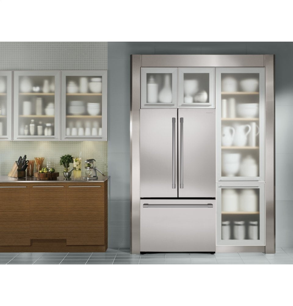 Monogram ZWE23PSNSS Monogram Energy Star® 23.1 Cu. Ft. Counter-Depth French-Door Refrigerator