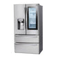 Lg LMXS28596S 28 Cu. Ft. Smart Wi-Fi Enabled Instaview™ Door-In-Door® Refrigerator