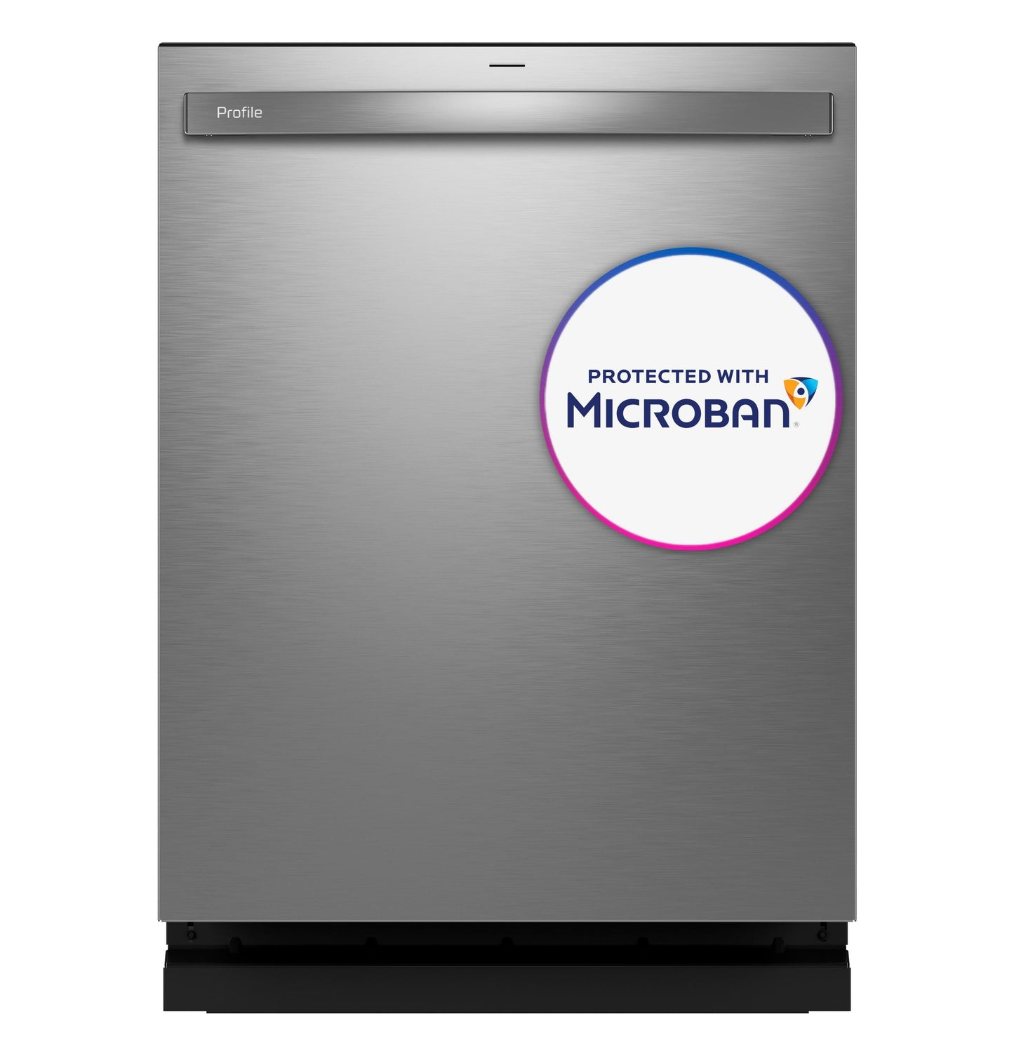 Ge Appliances PDT715SYVFS Ge Profile&#8482; Fingerprint Resistant Top Control With Stainless Steel Interior Dishwasher With Microban&#8482; Antimicrobial Protection With Sanitize Cycle